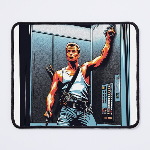 Item preview, christmas movie : die hard designed and sold by siammagicalart.