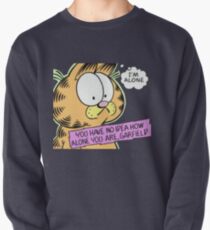Sudadera cerrada Garfield está solo