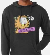 Sudadera con capucha ligera Garfield está solo