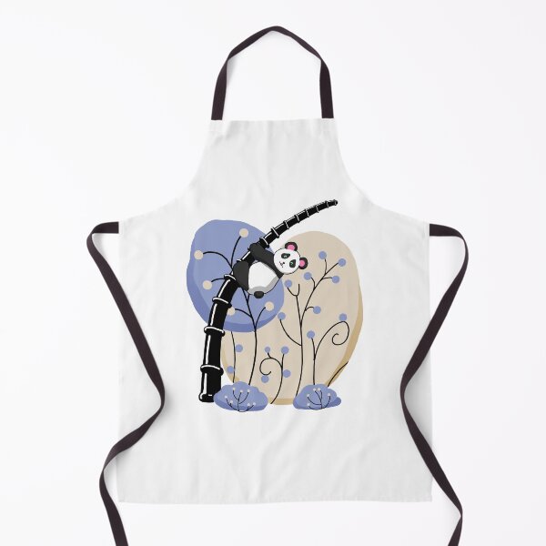 Item preview, Panda climbing a bamboo designed and sold by PandasandFoxes.