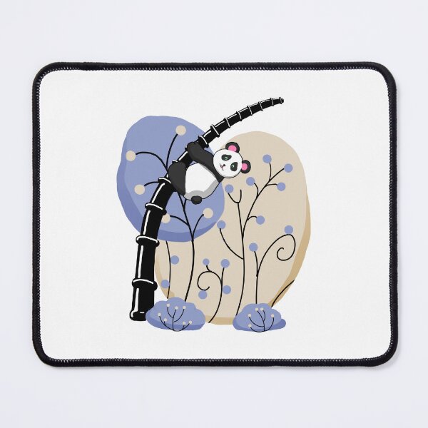 Item preview, Panda climbing a bamboo designed and sold by PandasandFoxes.