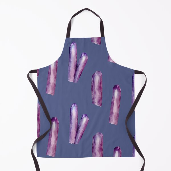 Item preview, Magical Marlin purple watercolor magical crystals designed and sold by TinyFlowerArt.