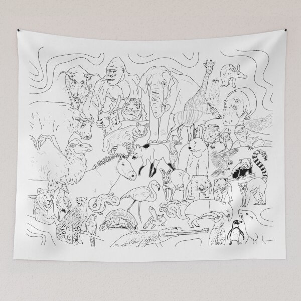 Item preview, ZOO Prague Animals designed and sold by nemothelostfish.