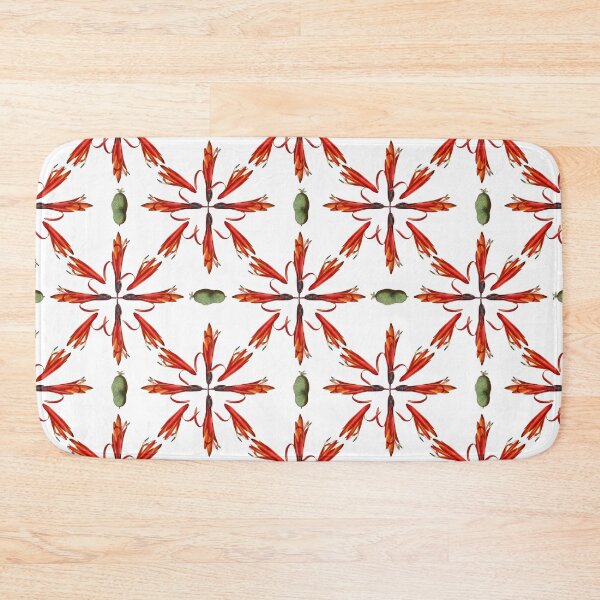 Item preview, Flower Stars Vintage Botanical Print designed and sold by Coastal Garden Design Studio.