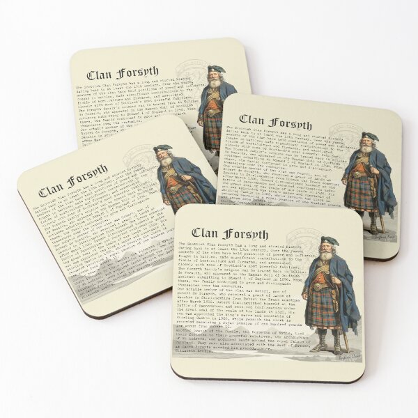 Item preview, Clan Forsyth Scottish History  designed and sold by BagTown Clans.