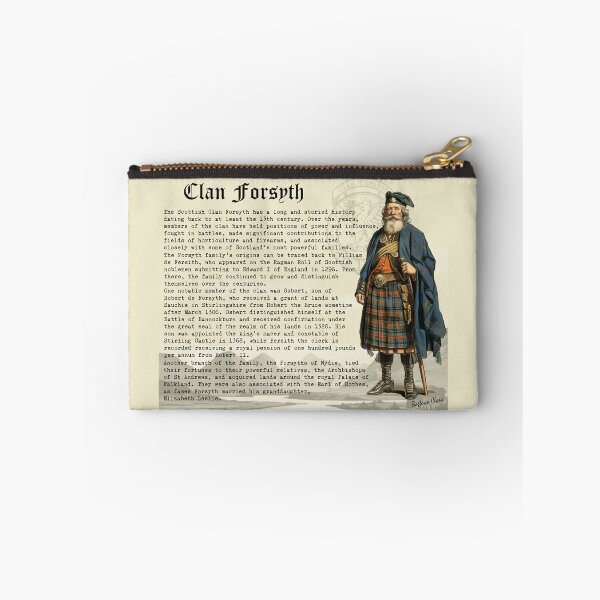 Item preview, Clan Forsyth Scottish History  designed and sold by BagTown Clans.