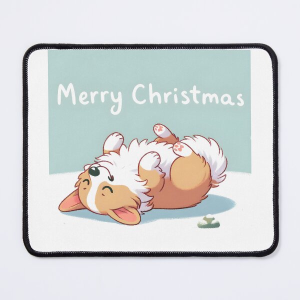 Item preview, Belly Rubs & Christmas Hugs with Happy Corgi designed and sold by EpicPaws.