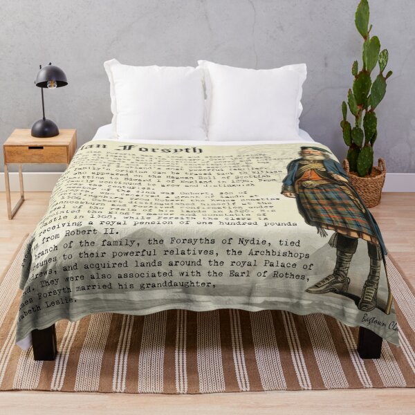 Item preview, Clan Forsyth Scottish History designed and sold by BagTown Clans.