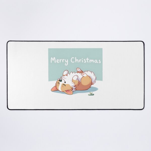 Item preview, Belly Rubs & Christmas Hugs with Happy Corgi designed and sold by EpicPaws.