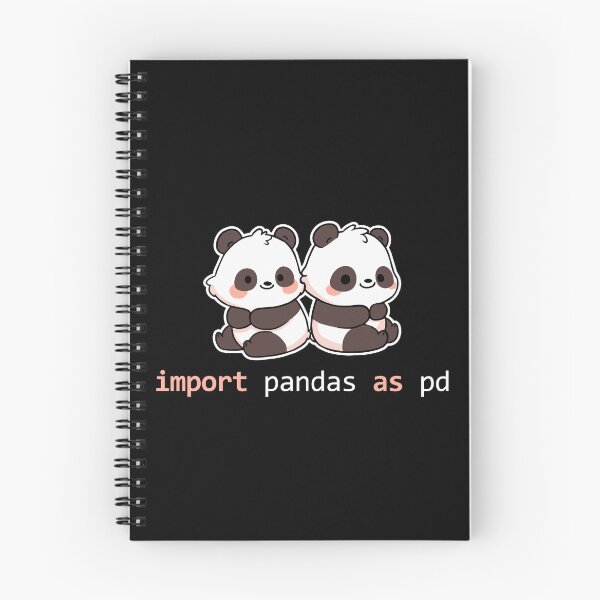 Artikelvorschau, Pandas als PD importieren, süße, lustige Datenwissenschaft entworfen und verkauft von TalesOfScience.