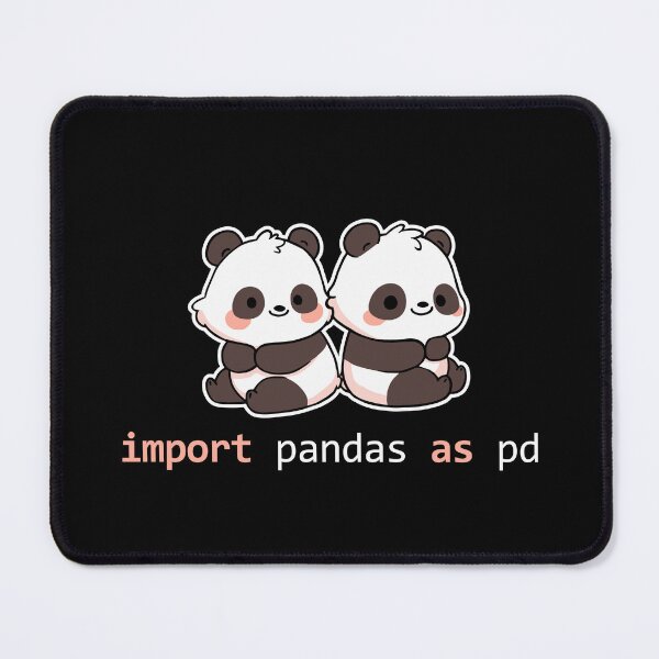Item preview, Import pandas as pd, cute funny data science designed and sold by TalesOfScience.