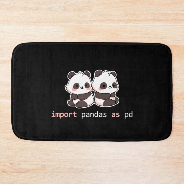 Item preview, Import pandas as pd, cute funny data science designed and sold by TalesOfScience.