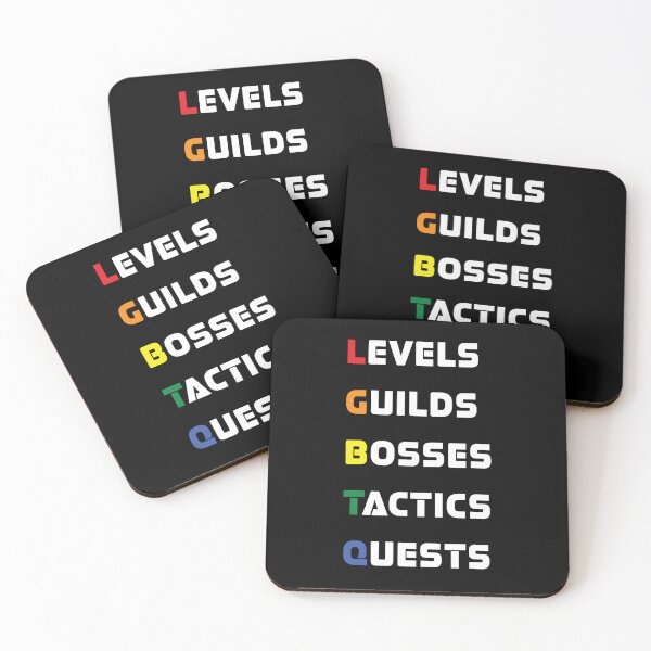 Item preview, LGBTQ Gamer's Pride: Levels, Guilds, Bosses, Tactics, Quests designed and sold by NexaArts.