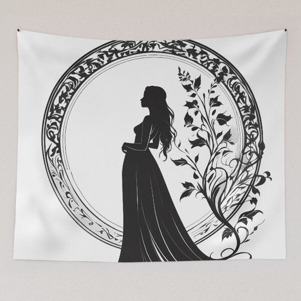 Item preview, The Silhouette as a Canvas: Beautiful Women in Digital Art designed and sold by Artedig.