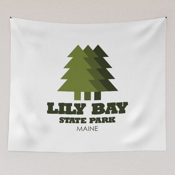 Item preview, Lily Bay State Park Maine designed and sold by bivenart.
