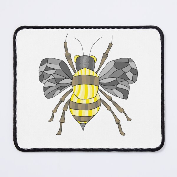 Item preview, abstract bee designed and sold by Soy-Angy.