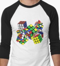 Rubik's cube Men's Baseball ¾ T-Shirt