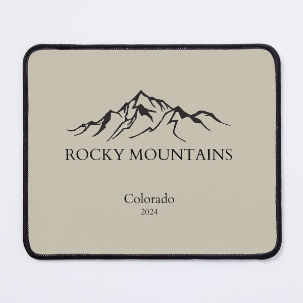 Item preview, Rocky Mountains National Park Vintage Design Colorado designed and sold by WanderQuestCo.