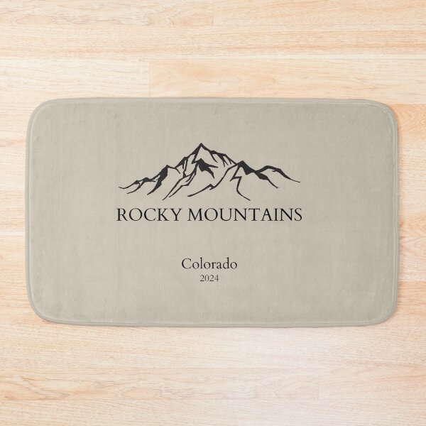 Aperçu de l'œuvre Parc National des Montagnes Rocheuses Design Vintage Colorado créée et vendue par WanderQuestCo.