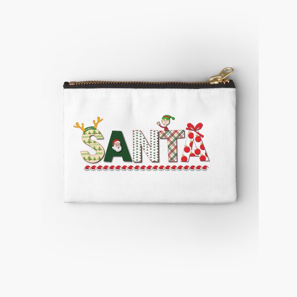 Item preview, Santa in Big Letters designed and sold by verlnelson.