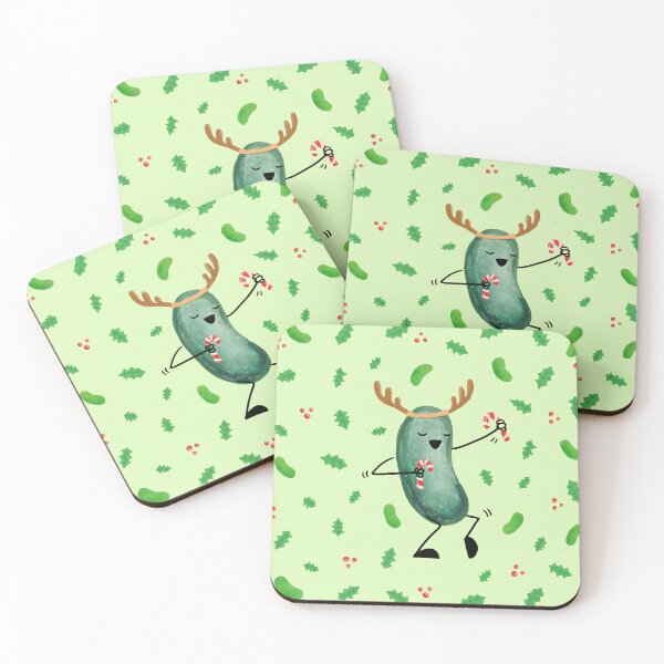 Item preview, Christmas Pickle #5 Reindeer Dance! designed and sold by littleclyde.