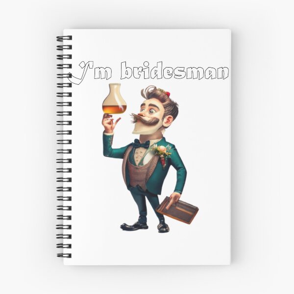 Item preview, Bridesman with whiskey designed and sold by SimonNegle.