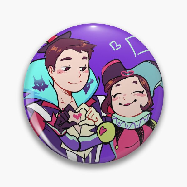 Item preview, Fizzarolli and Asmodeus fanart designed and sold by Michelle de Sousa.