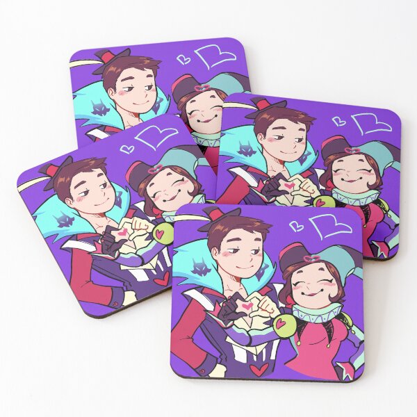 Item preview, Fizzarolli and Asmodeus fanart designed and sold by Michelle de Sousa.