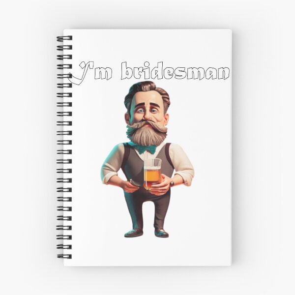 Item preview, Bridesman with whiskey designed and sold by SimonNegle.