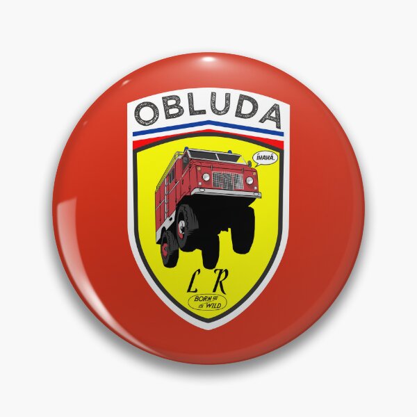 Item preview, The Prancing Obluda Badge designed and sold by Born (to be) Wild.