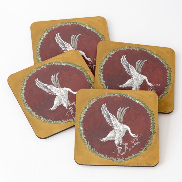 Item preview, Roman fresco of a Swan designed and sold by frederic Lecut.