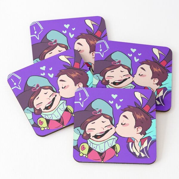 Item preview, Fizzarolli and Asmodeus fanart designed and sold by Michelle de Sousa.