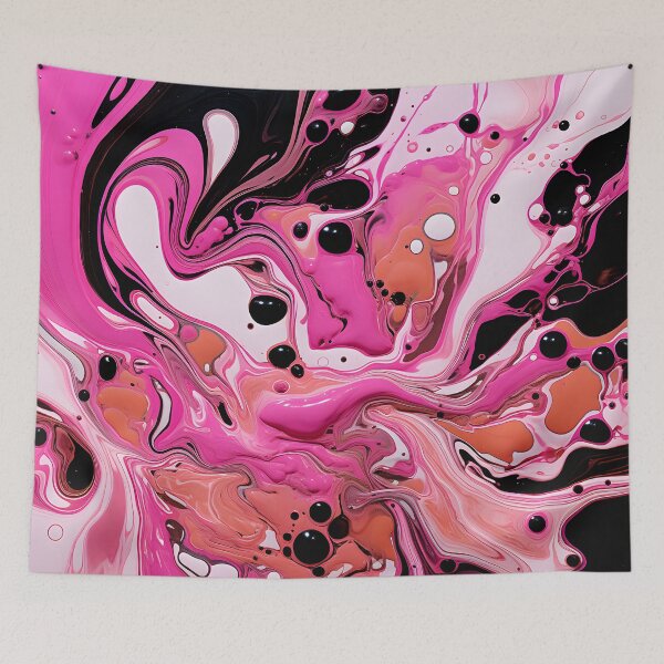 Item preview, Pink Swirls in Abstract Expression designed and sold by VectorPlace.