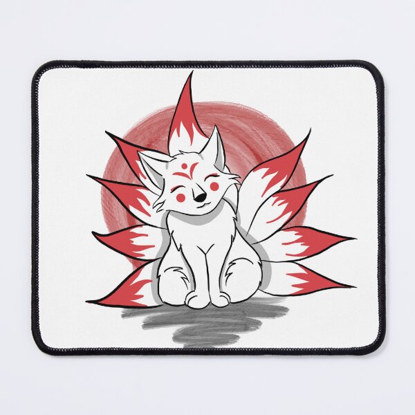 Item preview, Cute Mythical Creatures: 9 Tailed Fox  designed and sold by dmcwilliamart.
