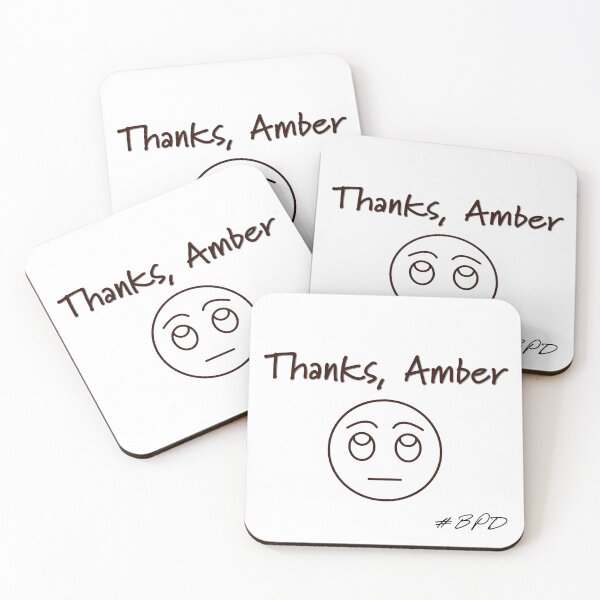 Item preview, Thanks, Amber designed and sold by BorderlineBabes.