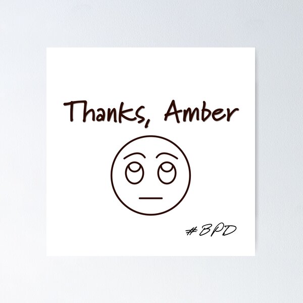 Item preview, Thanks, Amber designed and sold by BorderlineBabes.