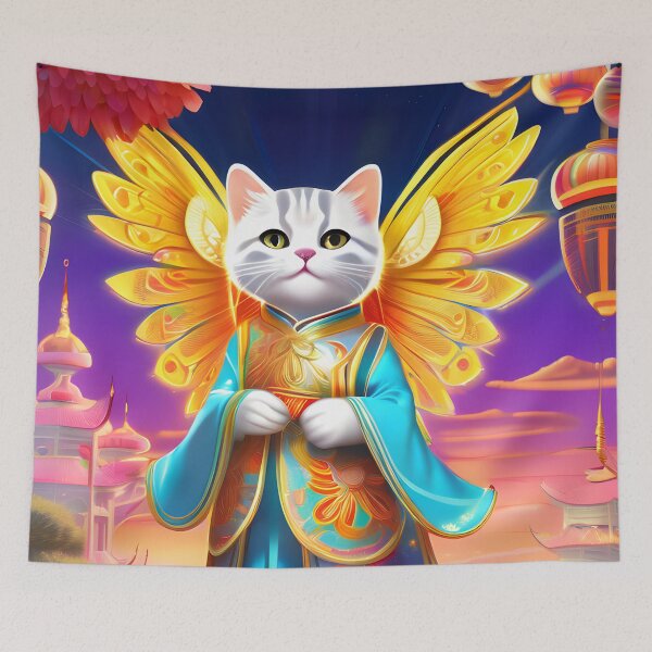 Item preview, Angel Cat designed and sold by Awesome Things.
