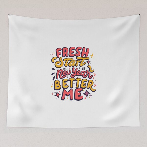Item preview, fresh start new year better me designed and sold by sbrstore.