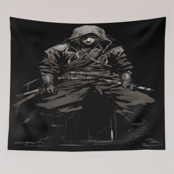 Item preview, Solitude Warrior designed and sold by ANcestrume.