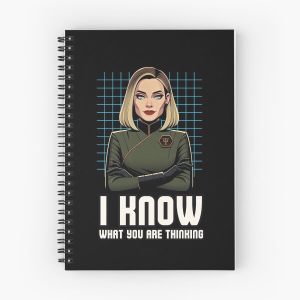 Item preview, I Know What You Are Thinking - Funny Sci-Fi designed and sold by Fenay Designs.