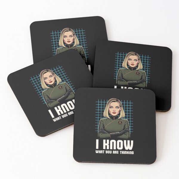 Item preview, I Know What You Are Thinking - Funny Sci-Fi designed and sold by Fenay Designs.