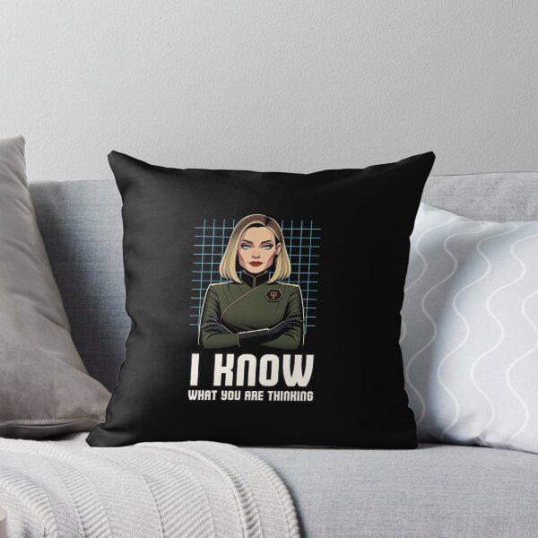 Item preview, I Know What You Are Thinking - Funny Sci-Fi designed and sold by Fenay Designs.