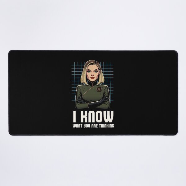 Item preview, I Know What You Are Thinking - Funny Sci-Fi designed and sold by Fenay Designs.