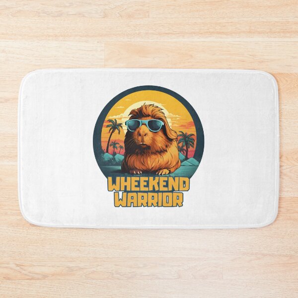 Item preview, Wheekend Warrior Guinea pig designed and sold by aipolohu.