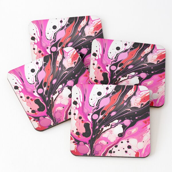 Item preview, Dramatic Pink and Black Color Fusion designed and sold by VectorPlace.