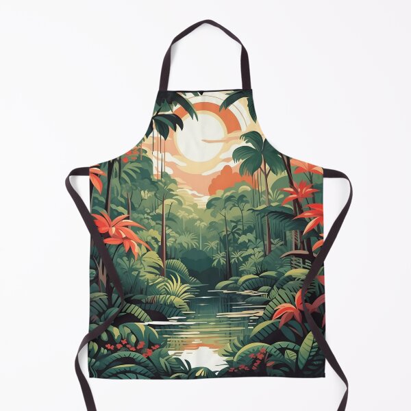 Item preview, Colorful Tropical Rainforest Vibes designed and sold by Bomba Visual.