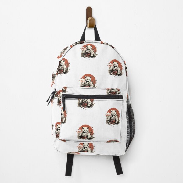 Item preview, Japanese Samurai Cat Kawaii Ninja Cat designed and sold by ArtFromBeyond.