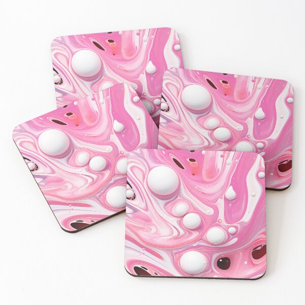 Item preview, Soft Pink Whimsical Fluid Art designed and sold by VectorPlace.