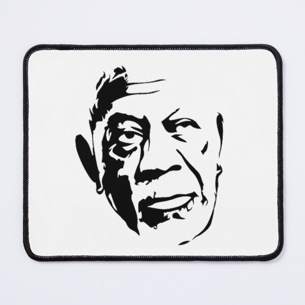 Item preview, Morgan Freeman Stencil Artwork designed and sold by MarkRame.