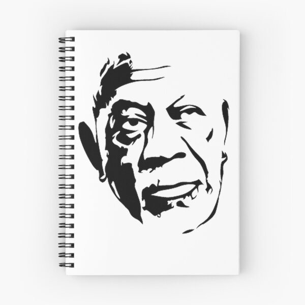 Item preview, Morgan Freeman Stencil Artwork designed and sold by MarkRame.